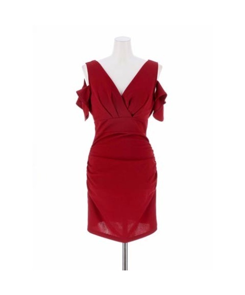 ZOZO限定】セクシーデコルテ魅せ！オープンショルダー Vネック