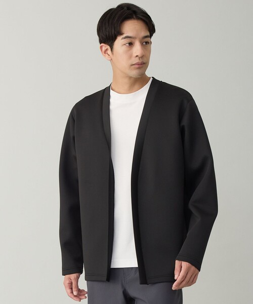 UNFILO(アンフィーロ)の「BEAUTY FORM JERSEY 着流しカーディガン(カーディガン/ボレロ・メンズ・グレー系/ネイビー系/ブラック系・SMALL/MEDIUM/LARGE/X-LARGE)」の20枚目の写真