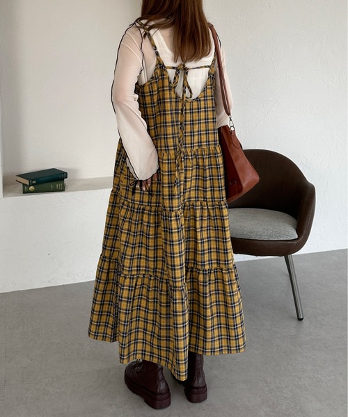 kutir（クティール）の「袖リボンアソートシアーメロートップス（Tシャツ/カットソー・レディース・アイボリー/ブルー系その他/オレンジ系その他・FREE）」の8枚目の写真