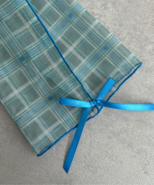 kutir（クティール）の「袖リボンアソートシアーメロートップス（Tシャツ/カットソー・レディース・アイボリー/ブルー系その他/オレンジ系その他・FREE）」の18枚目の写真