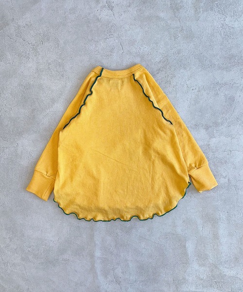 JIPPON(ジポン)の「パンダメローカットソー/日本製(Tシャツ/カットソー・キッズ・イエロー/グレー/ライトグリーン・80/90/100/110/120)」の10枚目の写真