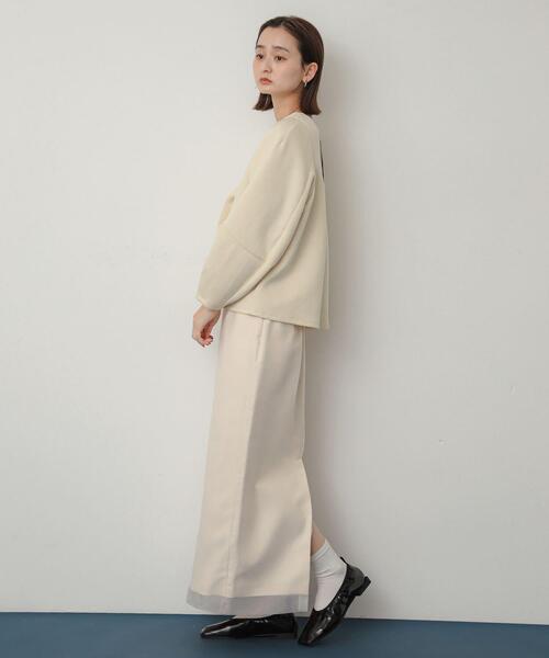 SENSE OF PLACE by URBAN RESEARCH(センスオブプレイスバイアーバンリサーチ)の「スクエアトゥフラットシューズ(バレエシューズ・レディース・ブラック/ボルドー/ゴールド・SMALL/MEDIUM/LARGE)」の20枚目の写真