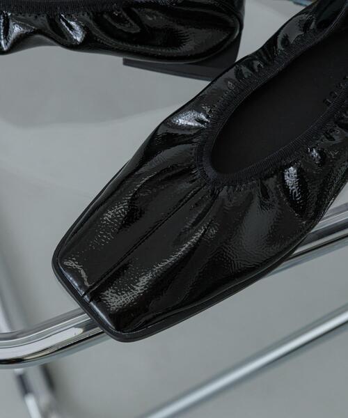 SENSE OF PLACE by URBAN RESEARCH(センスオブプレイスバイアーバンリサーチ)の「スクエアトゥフラットシューズ(バレエシューズ・レディース・ブラック/ボルドー/ゴールド・SMALL/MEDIUM/LARGE)」の21枚目の写真