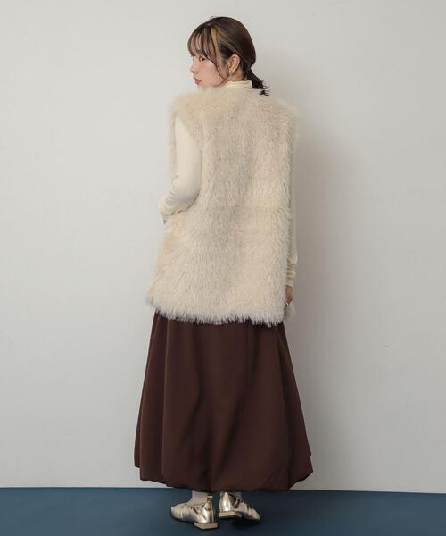 SENSE OF PLACE by URBAN RESEARCH(センスオブプレイスバイアーバンリサーチ)の「スクエアトゥフラットシューズ(バレエシューズ・レディース・ブラック/ボルドー/ゴールド・SMALL/MEDIUM/LARGE)」の7枚目の写真