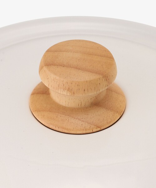 Afternoon Tea(アフタヌーンティー)の「エリタージュフルールホーローキャセロール(鍋/フライパン・レディース・アイボリー・ONE SIZE)」の4枚目の写真