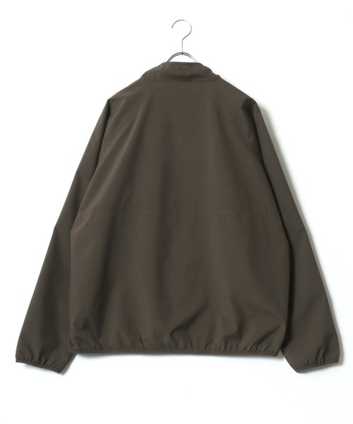 CONVERSE（コンバース）の「CONVERSE/コンバース 軽量繊維「Octa」ナイロン フルジップスタンドブルゾン レディース メンズ ジャケット（ブルゾン・メンズ・ベージュ/ブラック/カーキ/ダークブラウン・M/LL/L）」の12枚目の写真