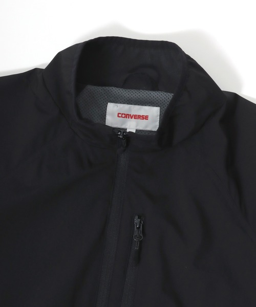 CONVERSE（コンバース）の「CONVERSE/コンバース 軽量繊維「Octa」ナイロン フルジップスタンドブルゾン レディース メンズ ジャケット（ブルゾン・メンズ・ベージュ/ブラック/カーキ/ダークブラウン・M/LL/L）」の13枚目の写真