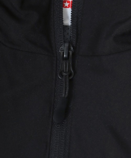 CONVERSE（コンバース）の「CONVERSE/コンバース 軽量繊維「Octa」ナイロン フルジップスタンドブルゾン レディース メンズ ジャケット（ブルゾン・メンズ・ベージュ/ブラック/カーキ/ダークブラウン・M/LL/L）」の14枚目の写真