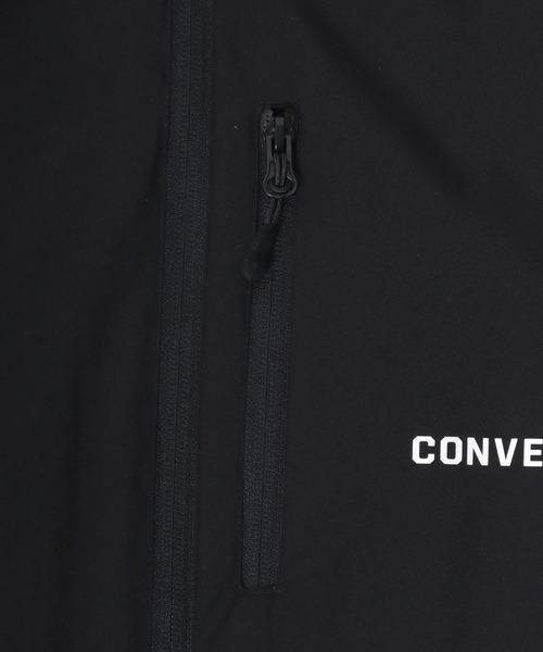 CONVERSE（コンバース）の「CONVERSE/コンバース 軽量繊維「Octa」ナイロン フルジップスタンドブルゾン レディース メンズ ジャケット（ブルゾン・メンズ・ベージュ/ブラック/カーキ/ダークブラウン・M/LL/L）」の15枚目の写真