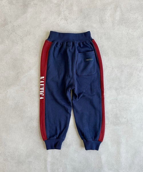 NAUTICA(ノーティカ)の「【NAUTICA】別注切り替えスウェットパンツ(スウェットパンツ・キッズ・ネイビー/チャコール・100/150/140/130/120/110/90)」の3枚目の写真