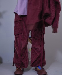 【Nora Lily】Big WELE Corduroy Cargo Pants (UNISEX)