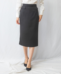 NARACAMICIE | 【NARACAMICIE】ウーリッシュフランネル無地タイトスカート(スカート)