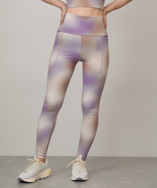 NERGY（ナージー）の「【UV＆水陸両用】グラデーションプリントスポーツレギンス（レギンス/スパッツ・レディース・パープル/サックスブルー・L/M/S）」の14枚目の写真