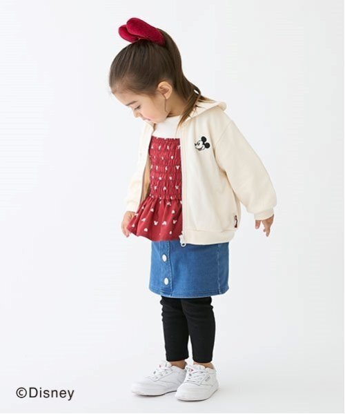 Disney（ディズニー）の「【Disney】柄ビスチェドッキング長T（Tシャツ/カットソー・キッズ・ネイビー/レッド・90cm/80ｃｍ/130cm/120cm/110cm/100cm）」の6枚目の写真