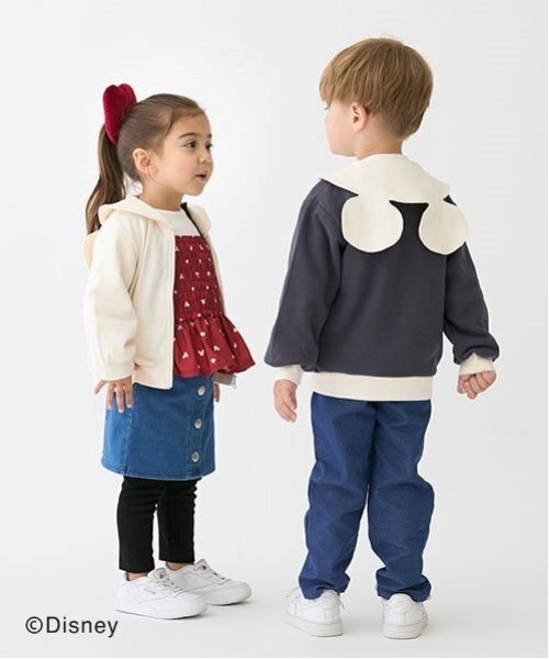 Disney（ディズニー）の「【Disney】柄ビスチェドッキング長T（Tシャツ/カットソー・キッズ・ネイビー/レッド・90cm/80ｃｍ/130cm/120cm/110cm/100cm）」の8枚目の写真