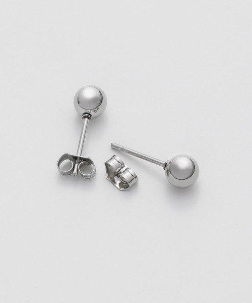 ciite' surgical stainless（シーテサージカルステンレス）の「【 金属アレルギー対応 】 シンプルミニボールピアス サージカルステンレス   (両耳用)（ピアス（両耳用）・レディース・ゴールド/シルバー/ピンクゴールド・6/3/4/5/2）」の6枚目の写真