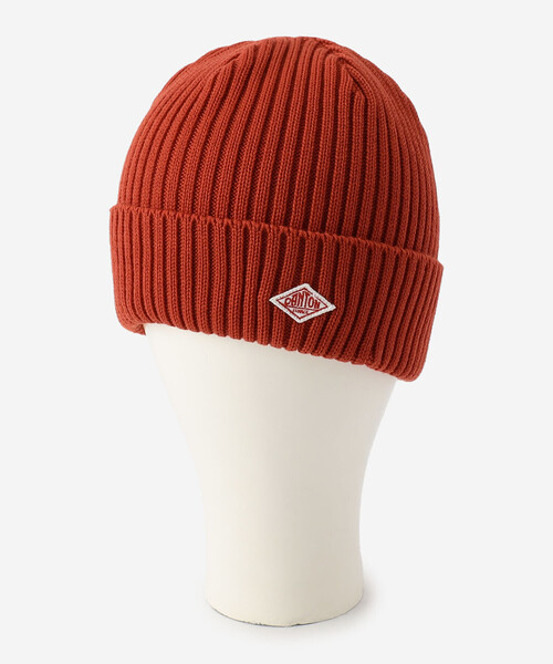 DANTON（ダントン）の「DANTON | リブニットキャップ（ニットキャップ/ビーニー・レディース・ブラック/オレンジ系その他/チャコール/モカ/ダークネイビー・F）」の5枚目の写真