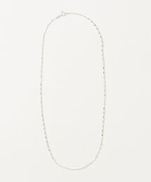 乱痴気（ランチキ）の「【IMPORT】 Silver chain - cut beads 45"（ネックレス・メンズ）」