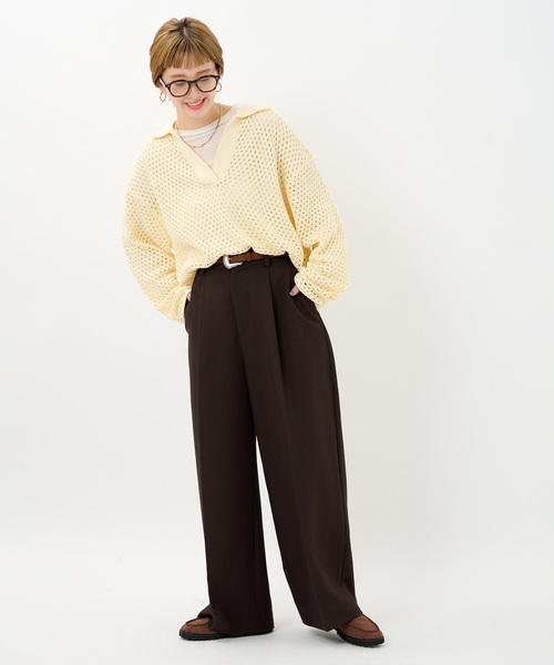 B.C STOCK（ベーセーストック）の「Tストラップモカシン（その他シューズ・レディース・ブラウン/ブラック・MEDIUM/SMALL/LARGE）」の7枚目の写真