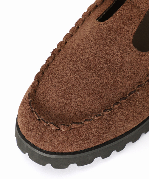 B.C STOCK（ベーセーストック）の「Tストラップモカシン（その他シューズ・レディース・ブラウン/ブラック・MEDIUM/SMALL/LARGE）」の22枚目の写真