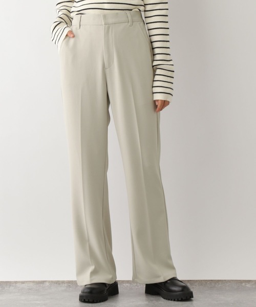 LEPSIM（レプシィム）の「よく伸びスラックスパンツ　147563（スラックス・レディース・ブラウン/ブラック/グレイッシュベージュ/チャコールグレー・MEDIUM/LARGE）」の4枚目の写真