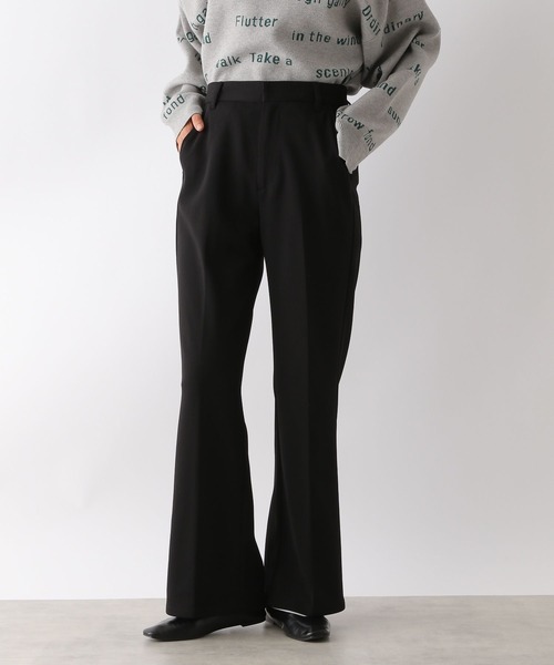 LEPSIM（レプシィム）の「よく伸びスラックスパンツ　147563（スラックス・レディース・ブラウン/ブラック/グレイッシュベージュ/チャコールグレー・MEDIUM/LARGE）」の14枚目の写真