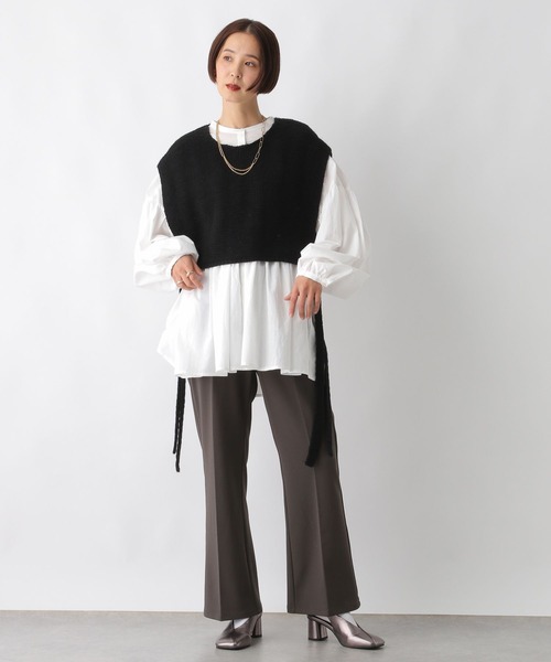 セットです。 LEPSIM スラックス パンツ よく伸びスラックスパンツ 147563