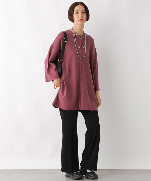 LEPSIM（レプシィム）の「よく伸びスラックスパンツ　147563（スラックス・レディース・ブラウン/ブラック/グレイッシュベージュ/チャコールグレー・MEDIUM/LARGE）」の11枚目の写真