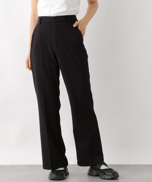 LEPSIM（レプシィム）の「よく伸びスラックスパンツ　147563（スラックス・レディース・ブラウン/ブラック/グレイッシュベージュ/チャコールグレー・MEDIUM/LARGE）」の5枚目の写真