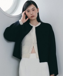 FRAY I.D - レースチュールコンビカーディガン FRAY I.D レースチュールコンビカーディガン ライトベージュ