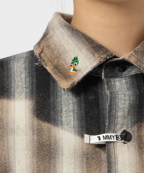 MIHARA YASUHIRO/ミハラヤスヒロ】OMBRE STRIPE SHIRTS/オンブレ