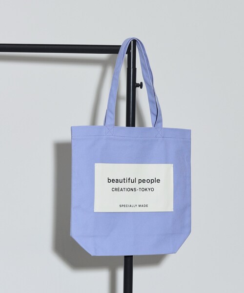 GALLEST（ギャレスト）の「【beautiful people】big name tote（トートバッグ・レディース・グリーン系/ピンク/パープル・00）」の2枚目の写真