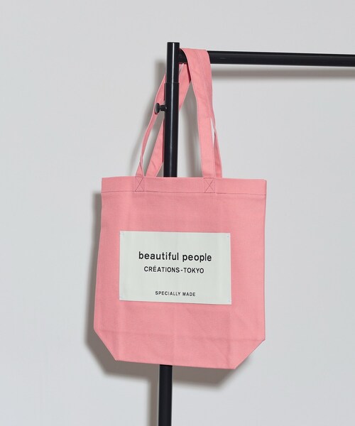 GALLEST（ギャレスト）の「【beautiful people】big name tote（トートバッグ・レディース・グリーン系/ピンク/パープル・00）」の3枚目の写真