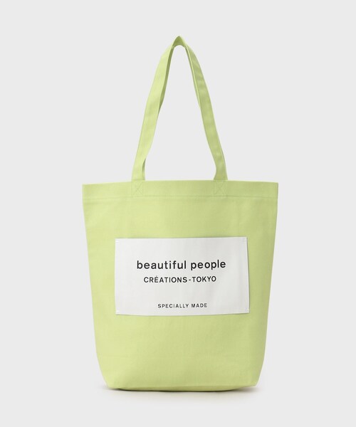 GALLEST（ギャレスト）の「【beautiful people】big name tote（トートバッグ・レディース・グリーン系/ピンク/パープル・00）」の12枚目の写真