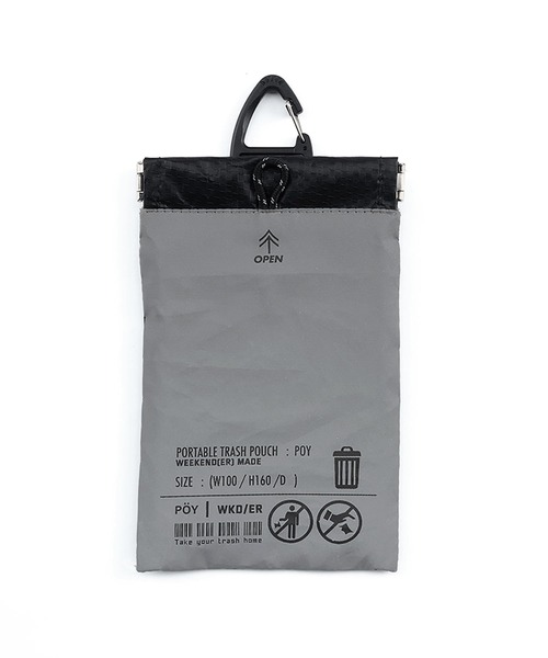 POY WEEKENDER REF×PE ポーイ ウィークエンダー 携帯ゴミ箱 カラビナ