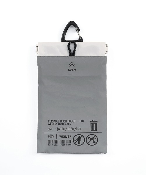 POY WEEKENDER REF×PE ポーイ ウィークエンダー 携帯ゴミ箱 カラビナ