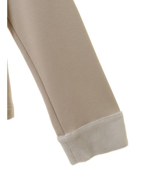 PINK HOUSE（ピンクハウス）の「ボンバーヒートフード付きカーディガン（パーカー・レディース・ブルー/ブラック/グレイッシュベージュ/ピンク・フリー）」の15枚目の写真