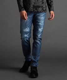 NICOLE CLUB FOR MEN（ニコルクラブフォーメン）の「【40周年企画】デニム調トロンプルイユ パンツ（その他パンツ）」