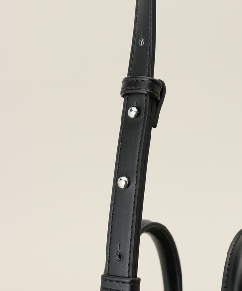 LE TALON（ルタロン）の「LE TALON bijou bag（ボストンバッグ・レディース・ブラック/ホワイト・FREE）」の20枚目の写真