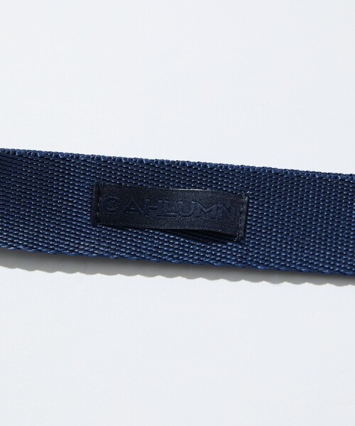 CAHLUMN(カウラム)の「CAHLUMN/カウラム 2.5 Layers Sacoche “SMALL”/レイヤー サコッシュ スモール(ショルダーバッグ・メンズ・ネイビー/グレー・フリ-)」の5枚目の写真