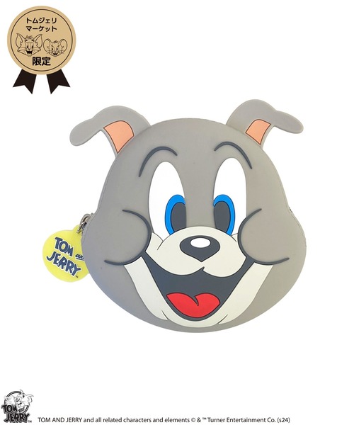 トムとジェリー ステンレスボトル アップリケポーチ シリコンポーチ コースター TOM and JERRY キャラクターフェイスダイカットシリコンポーチ