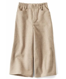 IEDIT | ＩＥＤＩＴ　ウールライク素材のクロップドワイドパンツ(その他パンツ)