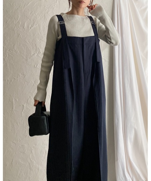 サロペット・オーバーオール・オールインワン STRIPE SHIRT ROMPERS サロペット・オーバーオール・オールインワン STRIPE SHIRT