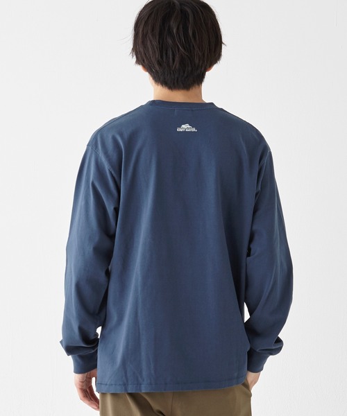 KRIFF MAYER（クリフメイヤー）の「RUUUコラボロンT(CAL)（Tシャツ/カットソー・メンズ・オフホワイト/ピンク/ネイビー/チャコール・X-LARGE/LARGE/MEDIUM）」の6枚目の写真