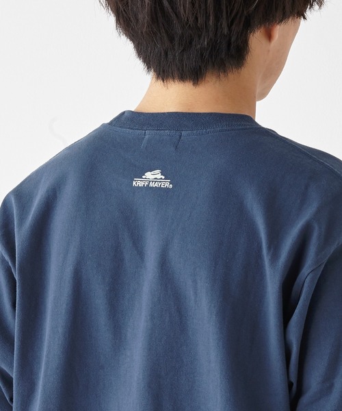 KRIFF MAYER（クリフメイヤー）の「RUUUコラボロンT(CAL)（Tシャツ/カットソー・メンズ・オフホワイト/ピンク/ネイビー/チャコール・X-LARGE/LARGE/MEDIUM）」の20枚目の写真