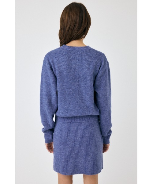 MOUSSY（マウジー）の「MULTIWAY ニットセットアップ（アンサンブル・レディース・アイボリー/ブルー/グレー・1/2）」の11枚目の写真