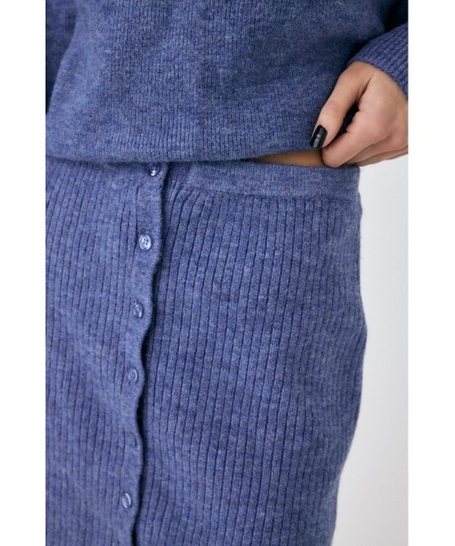 MOUSSY（マウジー）の「MULTIWAY ニットセットアップ（アンサンブル・レディース・アイボリー/ブルー/グレー・1/2）」の15枚目の写真