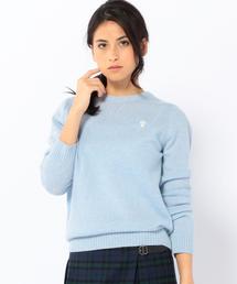 coen | ラムウールクルーネックニット(ニット/セーター)