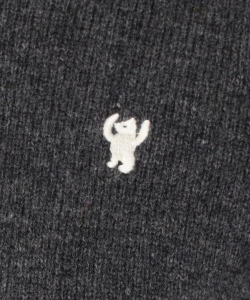 coen（コーエン）の「ラムウールクルーネックニット（ニット/セーター・レディース・ライトブルー/ダークグレー/ベージュ/オレンジ・MEDIUM/LARGE）」の12枚目の写真