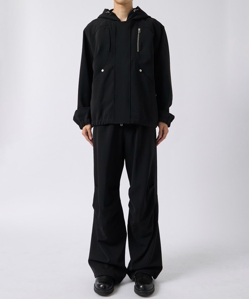 CONZ（コンズ）の「オーバータックストレートパンツ（その他パンツ・メンズ・その他2/ブラック・1/2/3）」の12枚目の写真